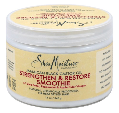 Shea Moisture Jamaican Black Smoothie Cream 12oz Jar (50471)<br><br><br>Case Pack Info: 12 Units