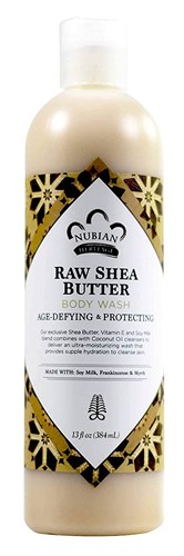 Nubian Heritage Body Wash Raw Shea Butter 13oz (50474)<br><br><br>Case Pack Info: 12 Units