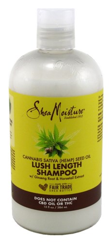 Shea Moisture Hemp Seed Oil Lush Length Shampoo 13oz (50484)<br><br><br>Case Pack Info: 4 Units