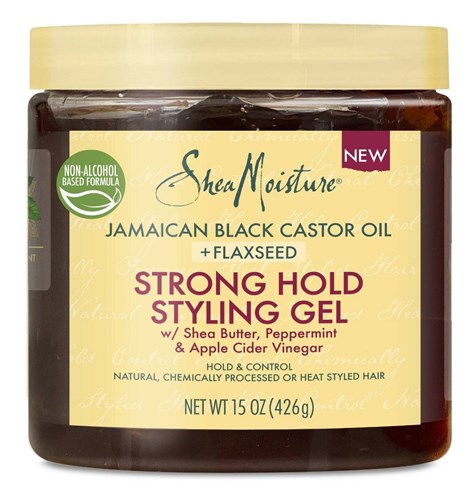 Shea Moisture Jamaican Black + Flaxseed Gel Strong Hold 15oz (50487)<br><br><br>Case Pack Info: 12 Units