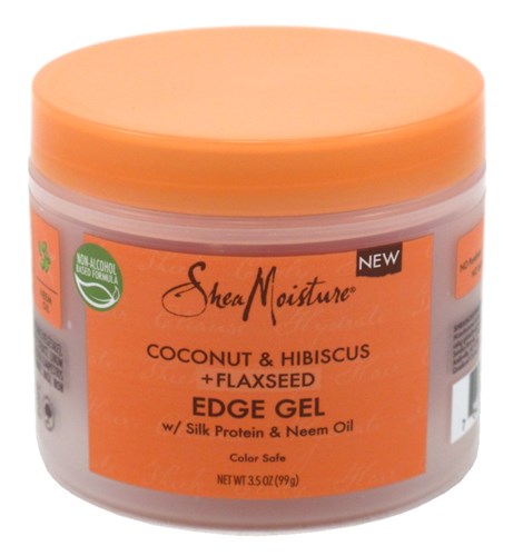 Shea Moisture Coconut&Hibiscus + Flaxseed Gel Edge 3.5oz (50489)<br><br><br>Case Pack Info: 12 Units
