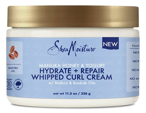 Shea Moisture Manuka Honey + Yogurt Whip Curl Cream 11.5oz (50493)<br><br><br>Case Pack Info: 12 Units