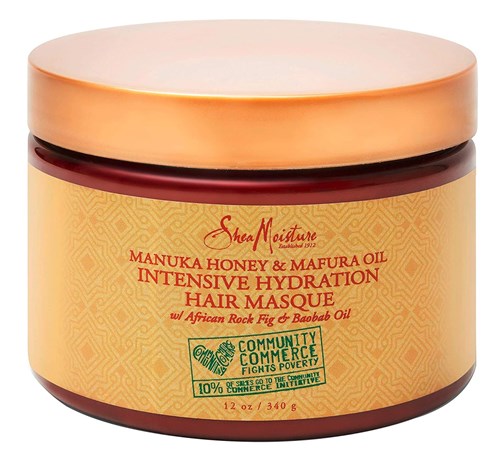 Shea Moisture Manuka Honey + Mafura Oil Hair Masque 12oz (50506)<br><br><br>Case Pack Info: 12 Units