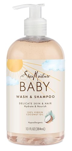 Shea Moisture Baby Wash And Shampoo Hydrate & Nourish 13oz (50530)<br><br><br>Case Pack Info: 24 Units