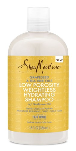 Shea Moisture Low Porosity Shampoo Hydrating 13oz (50533)<br><br><br>Case Pack Info: 12 Units