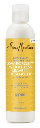 Shea Moisture Low Porosity Leave-In Detangler 8oz (50534)<br><br><br>Case Pack Info: 12 Units