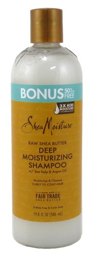 Shea Moisture Raw Shea Shampoo 19.8oz Bonus (50541)<br> <span style="color:#FF0101">(ON SPECIAL 7% OFF)</span style><br><span style="color:#FF0101"><b>6 or More=Special Unit Price $7.87</b></span style><br>Case Pack Info: 4 Units