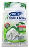 Dentek Floss Picks Triple Clean Mouthwash 20 Count (6 Pieces) (51167)<br><br><br>Case Pack Info: 6 Units