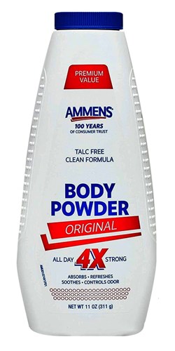 Ammens Body Powder Original Talc Free 11oz (51424)<br><br><br>Case Pack Info: 6 Units