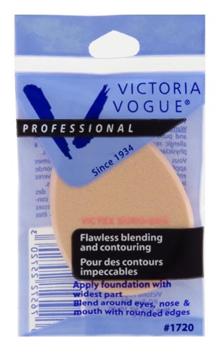 Victoria Vogue #1720 Euro Egg Makeup Applicator (52071)<br><br><span style="color:#FF0101"><b>12 or More=Unit Price $1.33</b></span style><br>Case Pack Info: 72 Units