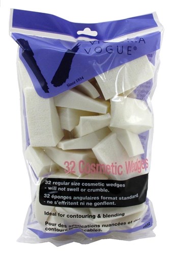 Victoria Vogue #932 Cosmetic Wedge Latex 32 Count Regular (52095)<br> <span style="color:#FF0101">(ON SPECIAL 9% OFF)</span style><br><span style="color:#FF0101"><b>12 or More=Special Unit Price $2.98</b></span style><br>Case Pack Info: 48 Units