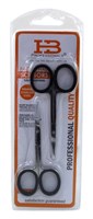 Hb Pro Scissors Facial Hair 2 Pack (3 Pieces) Stainless Steel