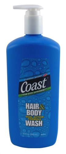 Coast Hair & Body Wash Classic Scent 32oz Pump (52694)<br><br><br>Case Pack Info: 4 Units