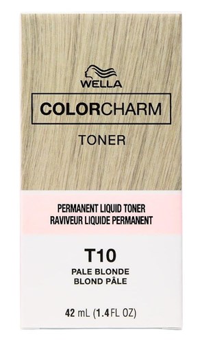 Wella Color Charm Liquid Toner #T10 Pale Blonde (53098)<br><span style="color:#FF0101">(ON SPECIAL 10% OFF)</span style><br><span style="color:#FF0101"><b>6 or More=Special Unit Price $3.48</b></span style><br>Case Pack Info: 36 Units