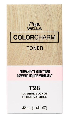 Wella Color Charm Liquid Toner #T28 Natural Blonde (53101)<br><span style="color:#FF0101">(ON SPECIAL 10% OFF)</span style><br><span style="color:#FF0101"><b>6 or More=Special Unit Price $3.48</b></span style><br>Case Pack Info: 36 Units