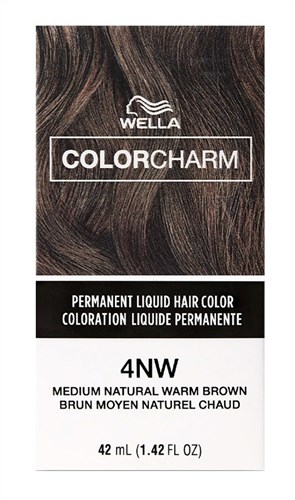 Wella Color Charm Liquid #4Nw Medium Natural Warm Brown (53107)<br><span style="color:#FF0101">(ON SPECIAL 10% OFF)</span style><br><span style="color:#FF0101"><b>6 or More=Special Unit Price $3.48</b></span style><br>Case Pack Info: 36 Units