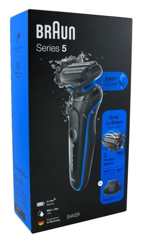 Braun Shaver Series 5 #5018S Clean And Close Wet/Dry (54088)<br><br><br>Case Pack Info: 2 Units