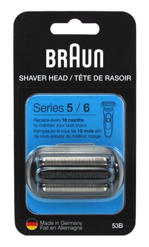 Braun Shaver Head Replacement Series 5/6 (54094)<br><br><br>Case Pack Info: 10 Units