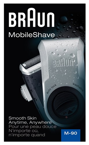 Braun Shaver #M-90 Mobile (54147)<br><br><br>Case Pack Info: 10 Units