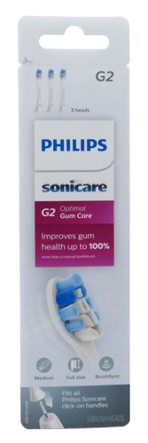 Philips Sonicare Replacement Brush Heads 3 Ct Gum Health (54159)<br><br><span style="color:#FF0101"><b>3 or More=Unit Price $30.72</b></span style><br>Case Pack Info: 16 Units