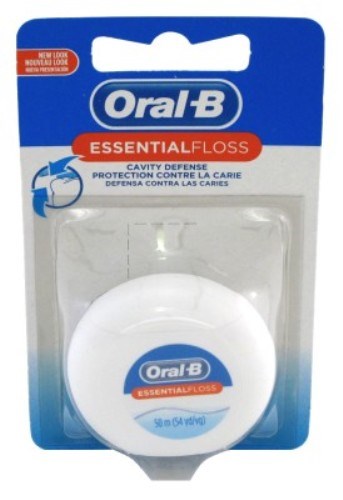 Oral-B 54 Yards Floss Essential Waxed (6 Pieces) (54238)<br><br><br>Case Pack Info: 4 Units