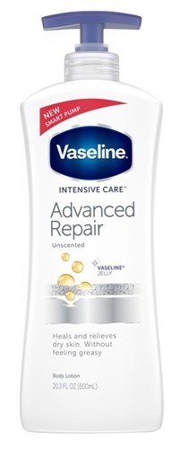 Vaseline Intensive Care Lotion Adv Repair 20.3oz Unscented (54265)<br><br><br>Case Pack Info: 4 Units
