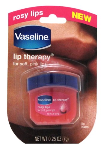 Vaseline Lip Therapy Rosy Lips 0.25oz Jar (8 Pieces) Display (54301)<br><br><br>Case Pack Info: 4 Units