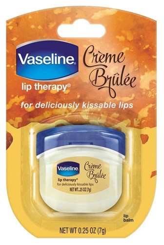 Vaseline Lip Therapy Creme Brulee 0.25oz Jar (8 Pieces) Disply (54304)<br><br><br>Case Pack Info: 4 Units