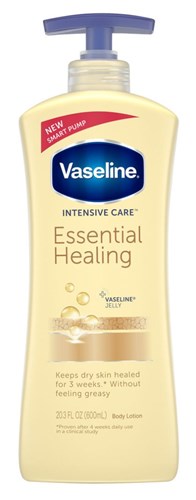 Vaseline Intensive Care Lotion Essential Healing 20.3oz (54308)<br><br><br>Case Pack Info: 4 Units