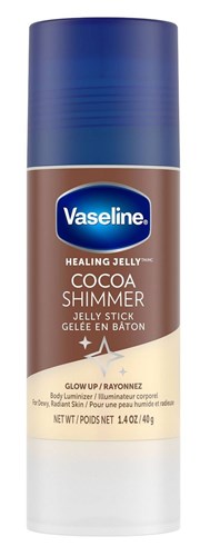 Vaseline Cocoa Shimmer Jelly Stick 1.4oz (54344)<br><br><br>Case Pack Info: 12 Units