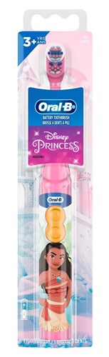 Oral-B Toothbrush Rotating Head Princess Soft (Battery) (54353)<br><br><br>Case Pack Info: 24 Units