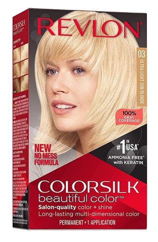 Revlon Colorsilk #03 Ultra Light Sun Blonde (54359)<br><br><br>Case Pack Info: 12 Units