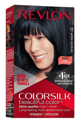 Revlon Colorsilk #12 Natural Blue Black (54361)<br><br><br>Case Pack Info: 12 Units