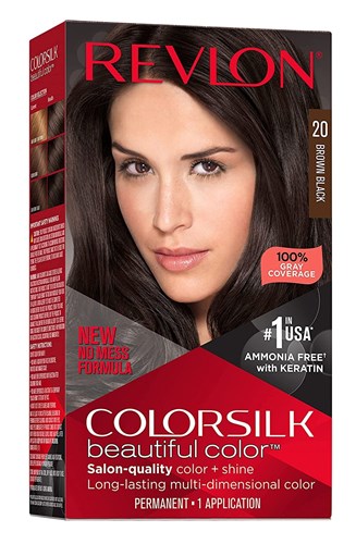 Revlon Colorsilk #20 Brown Black (54362)<br><br><br>Case Pack Info: 12 Units