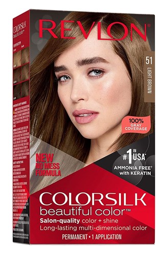 Revlon Colorsilk #51 Light Brown (54369)<br><br><br>Case Pack Info: 12 Units