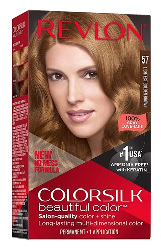 Revlon Colorsilk #57 Lightest Golden Brown (54373)<br><br><br>Case Pack Info: 12 Units