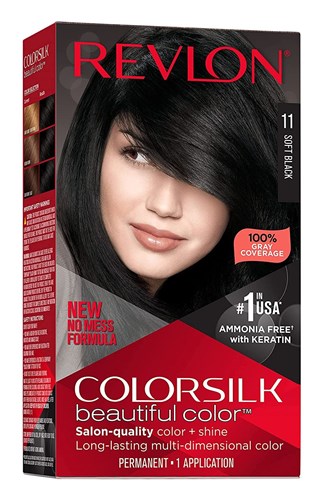 Revlon Colorsilk #11 Soft Black (54377)<br><br><br>Case Pack Info: 12 Units