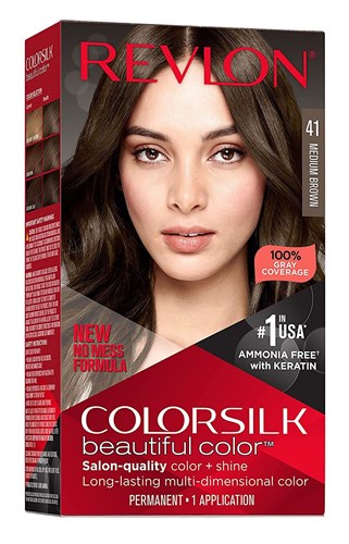 Revlon Colorsilk #41 Medium Brown (54378)<br><br><br>Case Pack Info: 12 Units