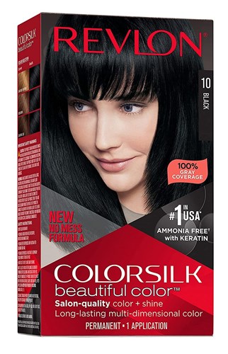 Revlon Colorsilk #10 Black (54383)<br><br><br>Case Pack Info: 12 Units