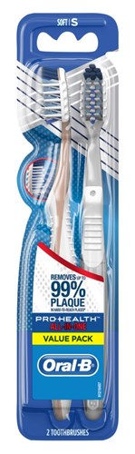 Oral-B Toothbrush All-In-One Soft Value Twin Pack (54390)<br><br><br>Case Pack Info: 72 Units