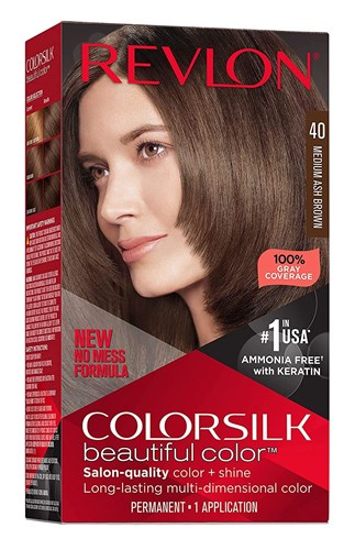 Revlon Colorsilk #40 Medium Ash Brown (54404)<br><br><br>Case Pack Info: 12 Units