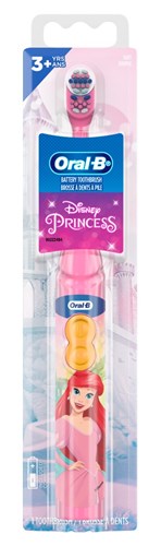 Oral-B Toothbrush Kids Soft Battery Powered Princess Ariel (54412)<br><br><br>Case Pack Info: 24 Units