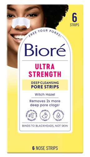 Biore Deep Cleansing Pore Witch Hazel 6 Count (54469)<br><br><br>Case Pack Info: 12 Units