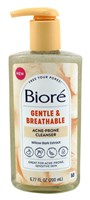 Biore Gentle & Breathable Cleanser Acne-Prone 6.77ozpump (54491)<br><br><br>Case Pack Info: 12 Units