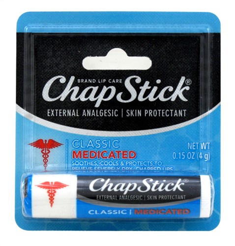 Chapstick Classic Medicated 0.15oz (12 Pieces) (55647)<br><br><br>Case Pack Info: 12 Units