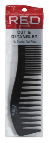 Kiss Red Pro Comb Cut & Detangler (12 Pieces) (57906)<br><br><br>Case Pack Info: 24 Units