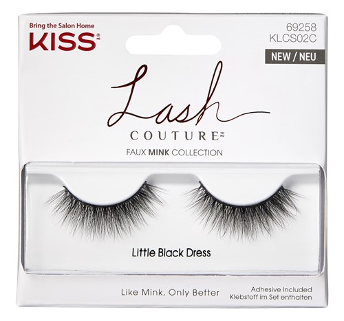 Kiss Lash Couture Faux Mink Little Black Dress (59994)<br><br><span style="color:#FF0101"><b>12 or More=Unit Price $4.17</b></span style><br>Case Pack Info: 36 Units