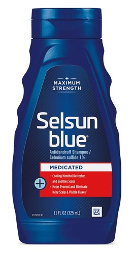 Selsun Blue Shampoo Dandruff Medicated 11oz (60011)<br><br><br>Case Pack Info: 24 Units