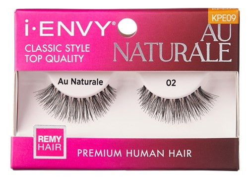 Kiss I Envy Au Naturale 02 Classic Style Lashes (60027)<br><br><span style="color:#FF0101"><b>12 or More=Unit Price $1.79</b></span style><br>Case Pack Info: 288 Units