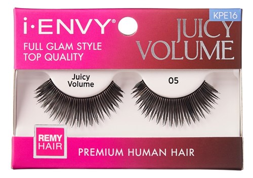 Kiss I Envy Juicy Volume 05 Full Glam Style Lashes (60040)<br><br><span style="color:#FF0101"><b>12 or More=Unit Price $1.79</b></span style><br>Case Pack Info: 288 Units